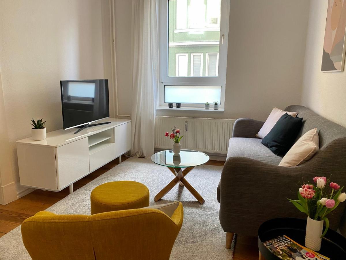 Zentrumsnahe schöne Altbauwohnung bis 4 Personen Flensburg Exterior foto