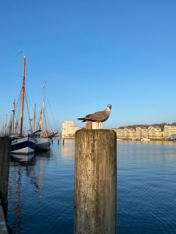 Zentrumsnahe schöne Altbauwohnung bis 4 Personen Flensburg Exterior foto